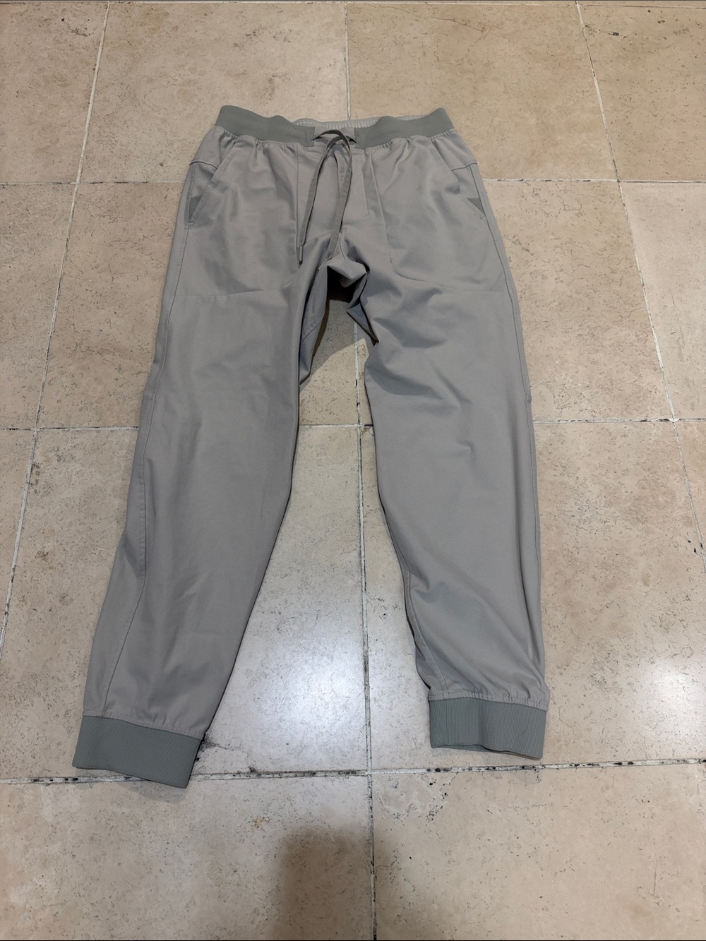 lululemon athletica Men's Beige Performance Joggers